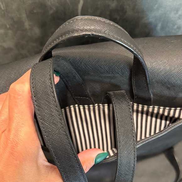 Kate Spade Cameron Street Black Leather Backpack - Picture 3 of 9